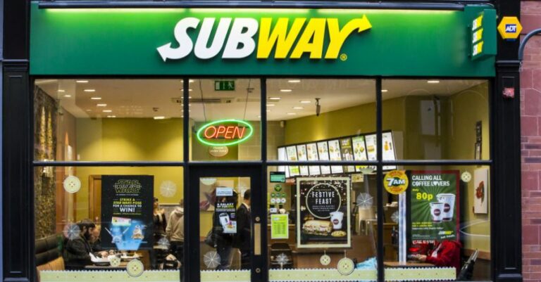 Subway Menu Australia