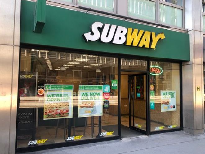 Subway Sandwiches Menu