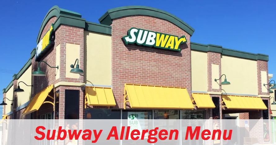 Subway Allergen Menu