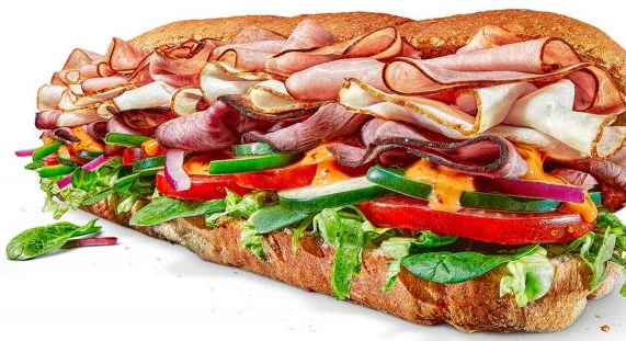 Subway Club Sandwich Menu 